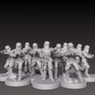Star Wars Legion Snowtroopers Unit Expansion (Proxy), 3d printed Star Wars Legion Snowtroopers Unit Expansion (Proxy), 3d printed