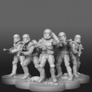 Star Wars Legion Mandalorian Super Commandos (Proxy),  3d printed