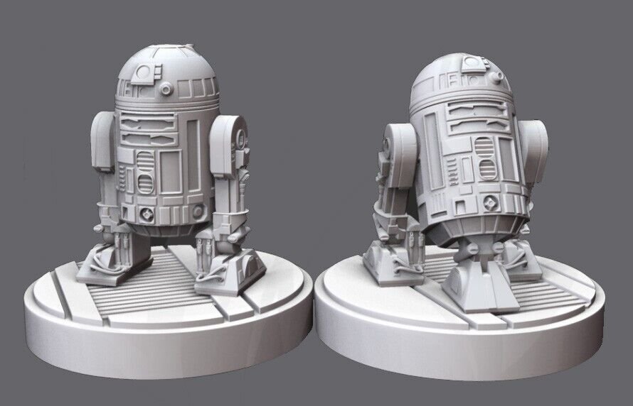 Star Wars Legion Crashed Escape Pod Battlefield Expansion (R2-D2 Proxy Model)