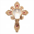 Holy Cross Candleholder - 35555