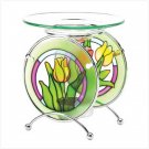 Tulip Stained Glass Oil Warmer - 37891