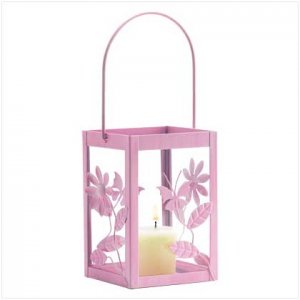 Springtime Pink Candleholder - 38374