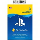 Sony PlayStation Plus Essential 3 Month PSN Membership USA