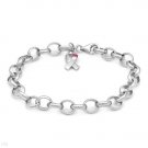 Sterling Silver Awareness Bracelet
