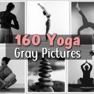 160 High-resolution Gray Yoga images