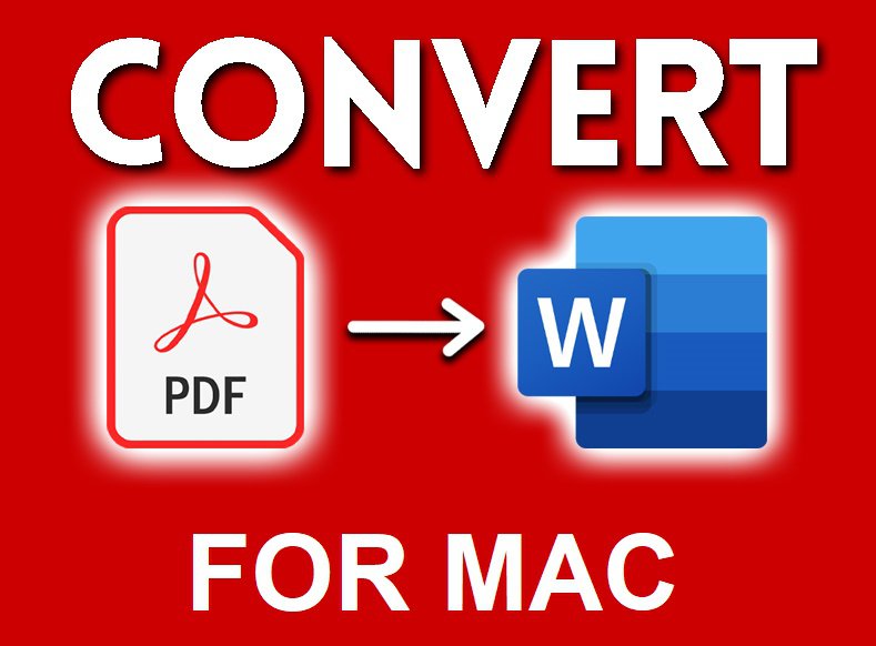 PDF to Word For MacOs