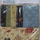 Folk Art Fancy Panel and Fat Quarter Pak