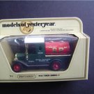 MB-LESNEY 78 MODEL OF YESTERYEAR 1912 FORD MODEL T TANK