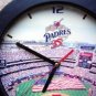 San Diego Padres Baseball Stadium Wall Battery Clock