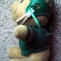 New York Jets Football Vintage Teddy Bear with Helmet