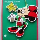 Minnie Mouse Disney Character Holiday Trim with Star