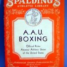 1935 Spalding AAU Boxing Rules Booklet