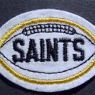 New Orleans Saints Football Cloth 2 3/4" Patch Black
