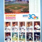 1992 Boston Red Sox Dunkin Donuts WVIT 30 Card Set