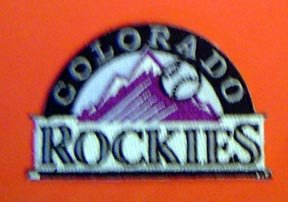 Colorado Rockies Baseball Cloth Patch 3"