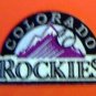 Colorado Rockies Baseball Cloth Patch 3"