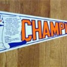 1986 New York Mets National League Champs Pennant