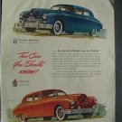 1946 Kaiser Special  Magazine Tear Sheet Advertisement