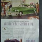 1946 Packard Magazine Tear Sheet Advertisement Ad