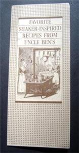 UNCLE BEN'S RICE FAVORITE SHAKERS INSPIRED RECIPES