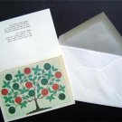 TREE OF LIFE ~ Note Card ~ The Hancock Shakers 1960s