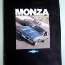 1977 CHEVROLET MONZA AUTO CAR DEALER SHOWROOM CATALOG