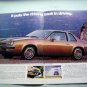 1977 CHEVROLET MONZA AUTO CAR DEALER SHOWROOM CATALOG