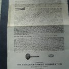 1950s Lyman Gun Co  IDEAL~ How To Cast Bullets Brochure