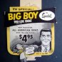1950s Speidel Big Boy ID Store Advertising Display Sign