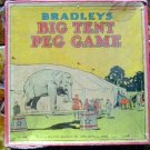 Vintage 1931 Bradley's Big Tent Circus Peg Game