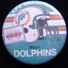 Miami Dolphins AFC Champions 1983 SB Football PIN 3"