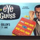 Eye Guess Game TV Show Bill Cullen 1966 2nd Edition