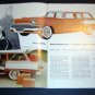 Vintage 1957 Studebaker Station Wagon Auto Car Brochure