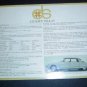 Vintage Citroen Pallas Auto Brochure
