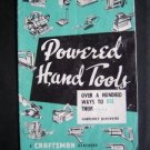 1950's CRAFTMAN Powered Hand Tools Illustrated Handbook