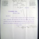 1980 Coffin & Stanton ~ Bankers ~ New York Letter Head