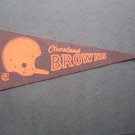 Vintage 1970's NFL Cleveland  Browns 12" Mini Pennant