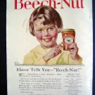Jan 1921 Beech-Nut Peanut Butter Harpers Advertisment
