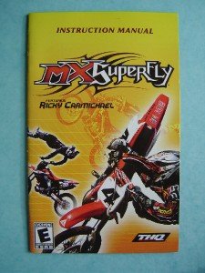 Video Booklet Manual ONLY for MX Superfly Carmichael