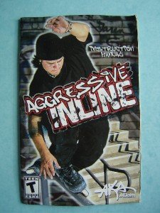 Video Booklet Manual ONLY for Xbox Aggressive Inline