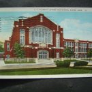 C T Plunket Junior High School  Adams Mass  Post Card