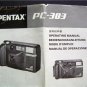 PENTAX PC-303 CAMERA OPERATING MANUAL 1988