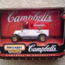 1999 MATCHBOX CAMPBELLS 1912 FORD MODEL T TRUCK VAN MIB
