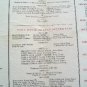 1950s TOWN HOUSE Restaurant Menu Macris Boston Mass Ex