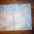 National Geographic Map 1967 Eastern Soviet Union
