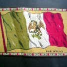 Circa 1900 Mexico Tobacco National Flag Felt Blanket
