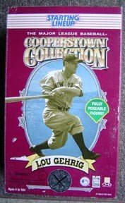 starting lineup cooperstown collection lou gehrig
