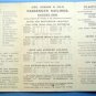 1906 SCOTLAND & CONTINENT VIA LEITH STEAMER SCHEDULE NM