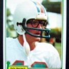 1981 Topps Football Bob Griese Card #482 Miami Dolphins