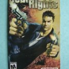 Video Booklet Manual ONLY Playstation 2 Dead to Right